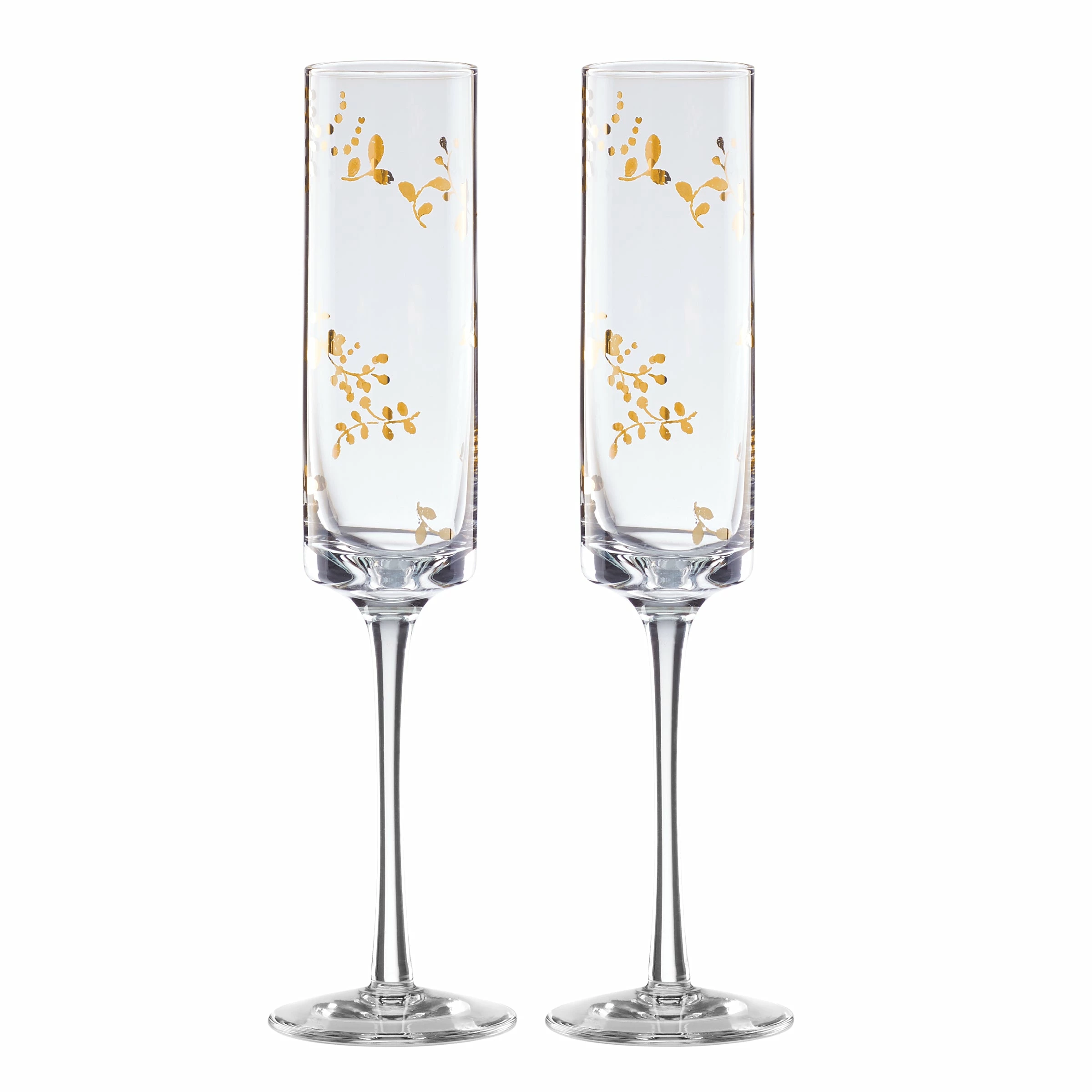 Lenox Opal Innocence Flourish 2-Piece Toasting Flute Set Drinkware