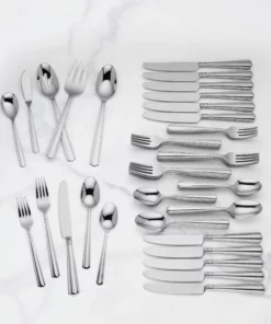 Lenox Amber Hill 65-Piece Flatware Set