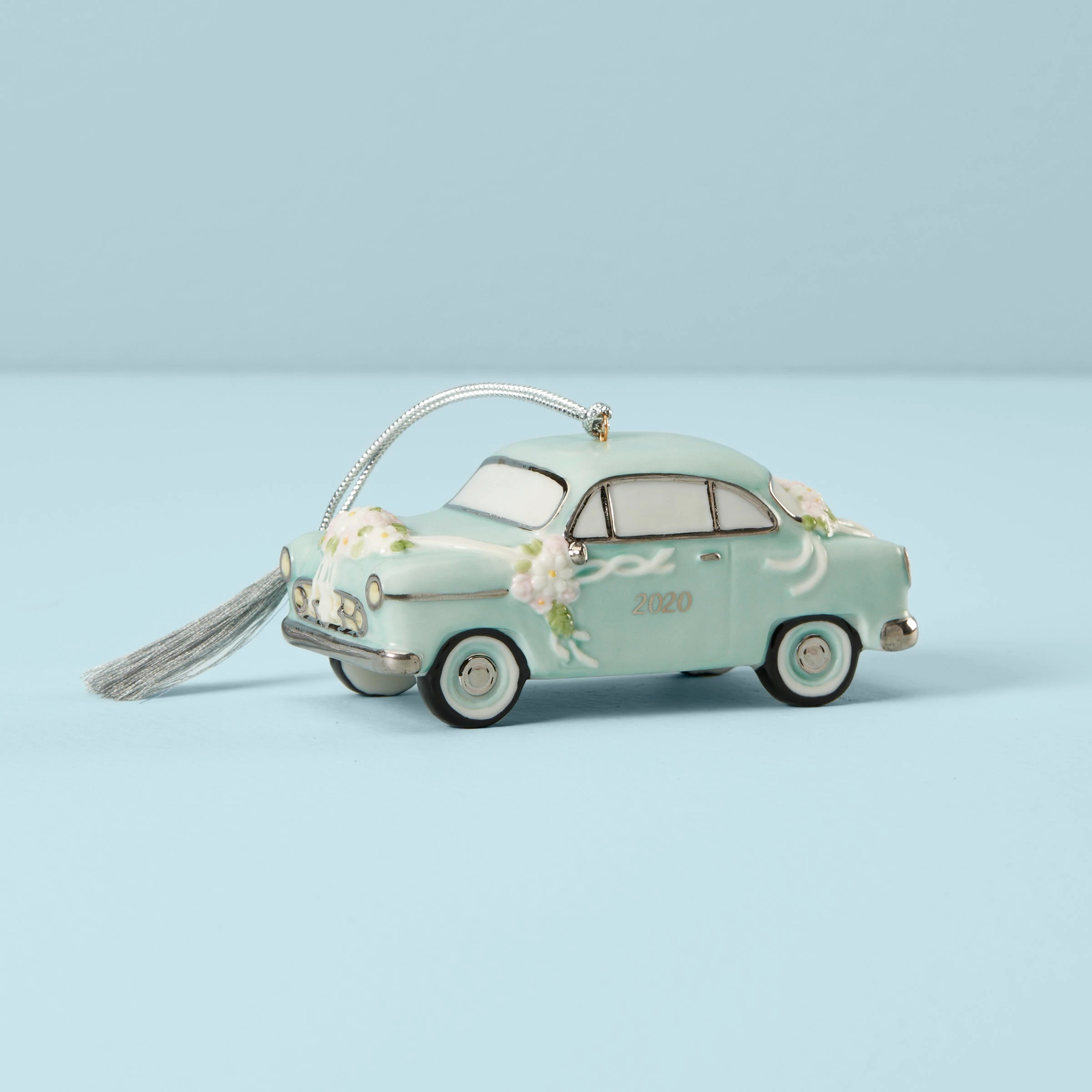 Lenox 2020 Just Married Vintage Car Ornament