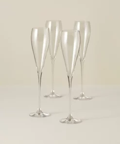 Lenox Drinkware Tuscany Classics 4-Piece Sparkling Wine Set