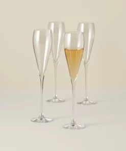 Lenox Drinkware Tuscany Classics 4-Piece Sparkling Wine Set