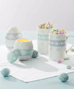 Lenox Easter Eyelet Candle Home Décor