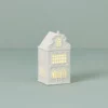 Lenox Light-Up Garland-Decorated House Figurine Décor