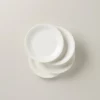 Lenox Dinnerware Profile White Porcelain 4-Piece Accent Plate Set