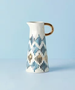 Lenox Blue Bay Medium Pitcher Drinkware