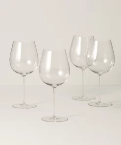 Lenox Signature Series Warm Region 4-Piece Wine Glasses Drinkware