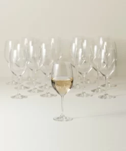 Lenox Tuscany Classics 18-Piece White Wine Glass Set Drinkware