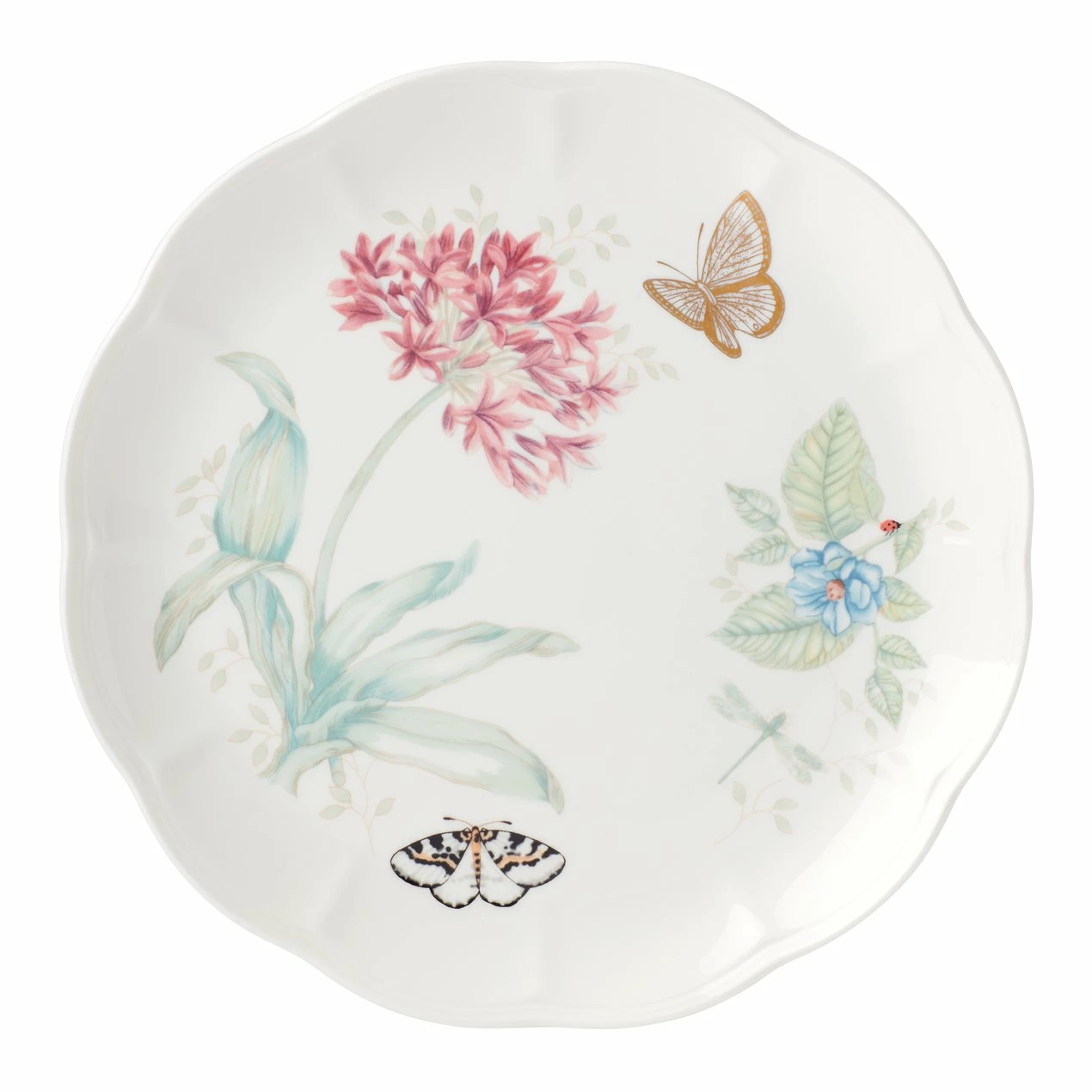 Lenox Dinnerware Butterfly Meadow Gold Dinner Plate