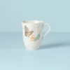Lenox Butterfly Meadow Gold Mug Dinnerware