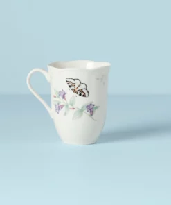 Lenox Butterfly Meadow Gold Mug Dinnerware