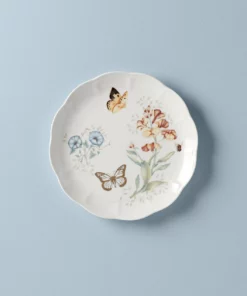 Lenox Dinnerware Butterfly Meadow Gold Dinner Plate