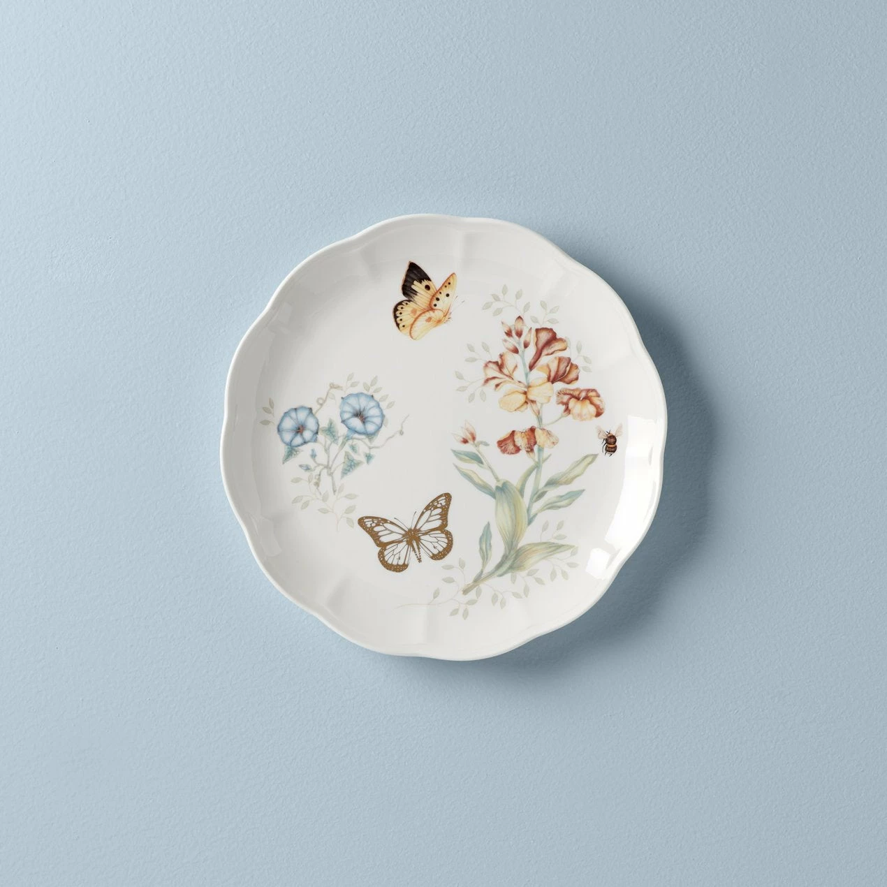 Lenox Dinnerware Butterfly Meadow Gold Dinner Plate