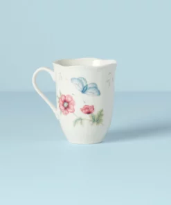 Lenox Butterfly Meadow Gold Mug Dinnerware