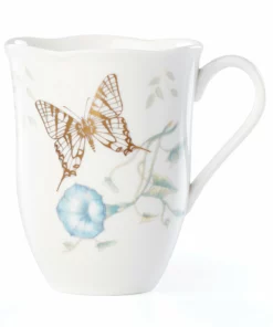 Lenox Butterfly Meadow Gold Mug Dinnerware
