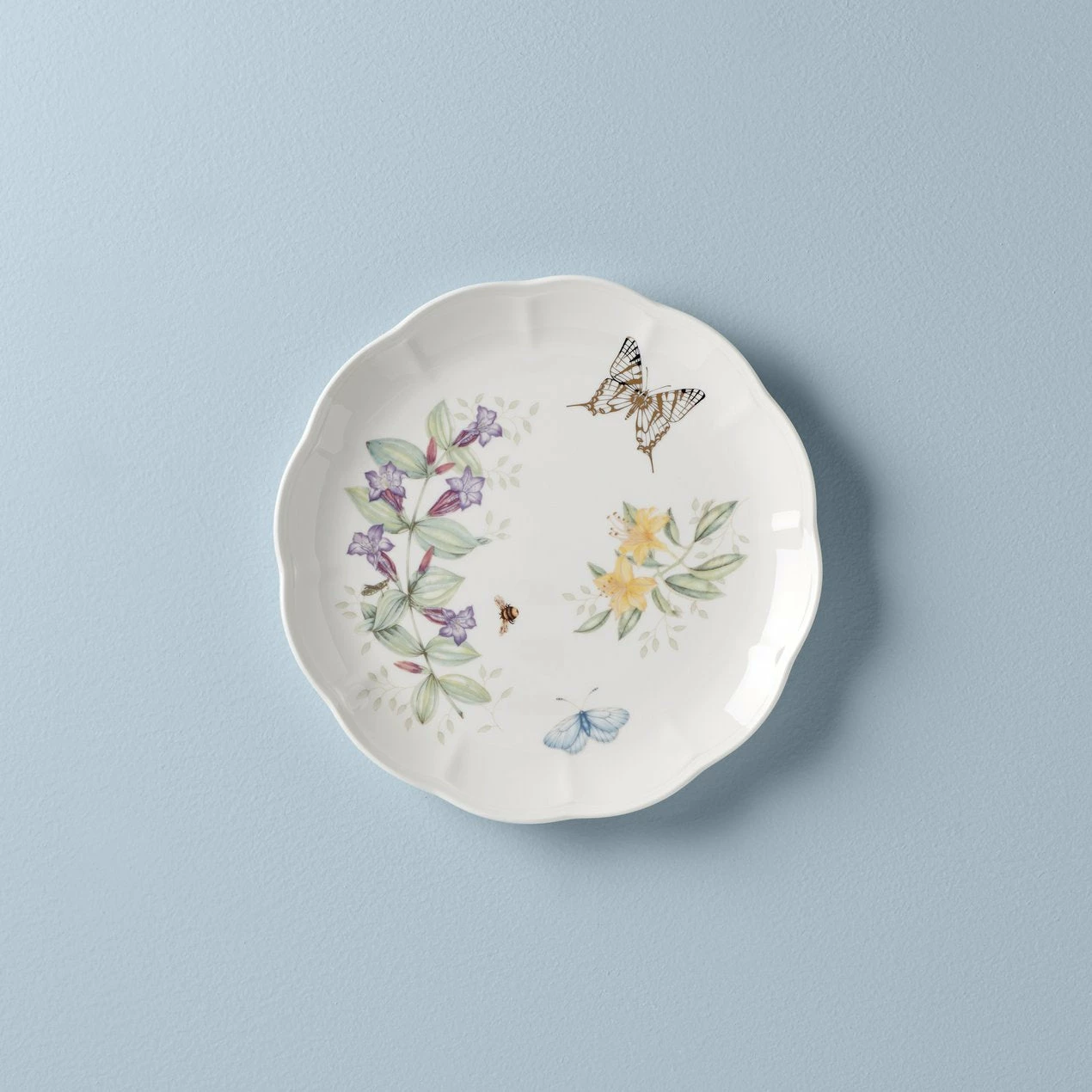 Lenox Dinnerware Butterfly Meadow Gold Dinner Plate