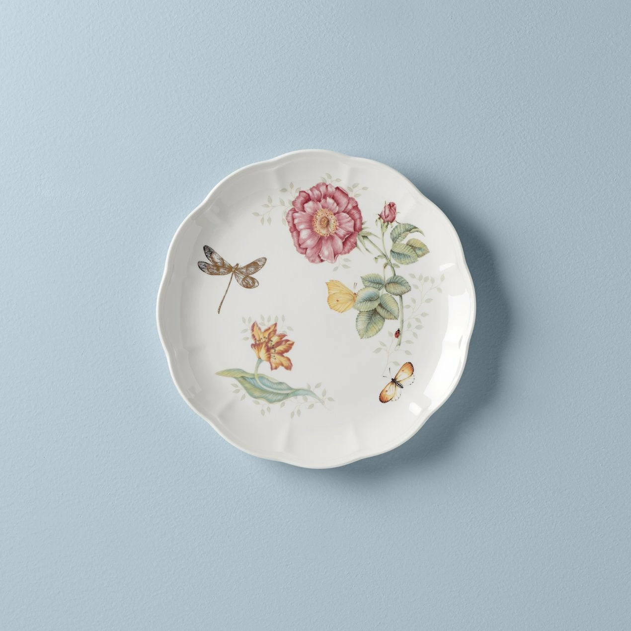 Lenox Dinnerware Butterfly Meadow Gold Dinner Plate