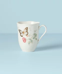 Lenox Butterfly Meadow Gold Mug Dinnerware