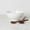 Kate Spade Dinnerware Blossom Lane Salad Bowl & Servers