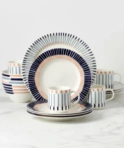 Kate Spade Dinnerware Brook Lane 16-Piece Set
