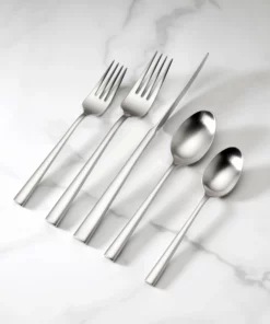 Kate Spade Malmo Satin 20-Piece Flatware Set