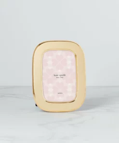 Kate Spade South Street 4" X 6" Gold Oval Frame Home Décor