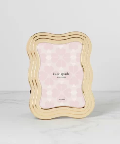 Kate Spade South Street 5" X 7" Gold Wavy Frame Home Décor