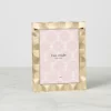 Kate Spade South Street 8" X 10" Gold Scallop Frame Home Décor