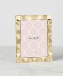 Kate Spade South Street 8" X 10" Gold Scallop Frame Home Décor