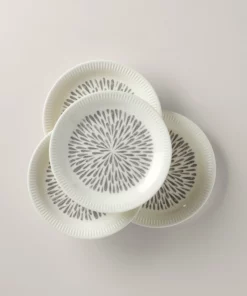 Lenox Dinnerware Profile Porcelain 4-Piece Accent Plate Set