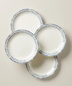 Lenox Dinnerware Profile Porcelain 4-Piece Accent Plate Set