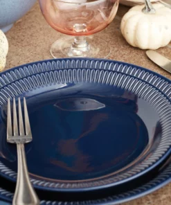 Lenox Profile Stoneware 4-Piece Dinner Plate Set Dinnerware