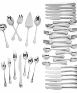 Lenox Alcott 89-Piece Flatware Set