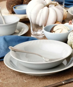 Lenox Dinnerware Profile Stoneware 4-Piece Pasta Bowl Set