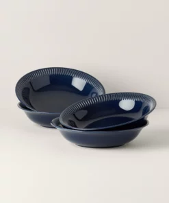 Lenox Dinnerware Profile Stoneware 4-Piece Pasta Bowl Set