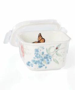 Lenox Butterfly Meadow Square Food Storage Container