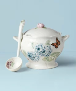 Lenox Butterfly Meadow 2-Piece Tureen & Ladle Set