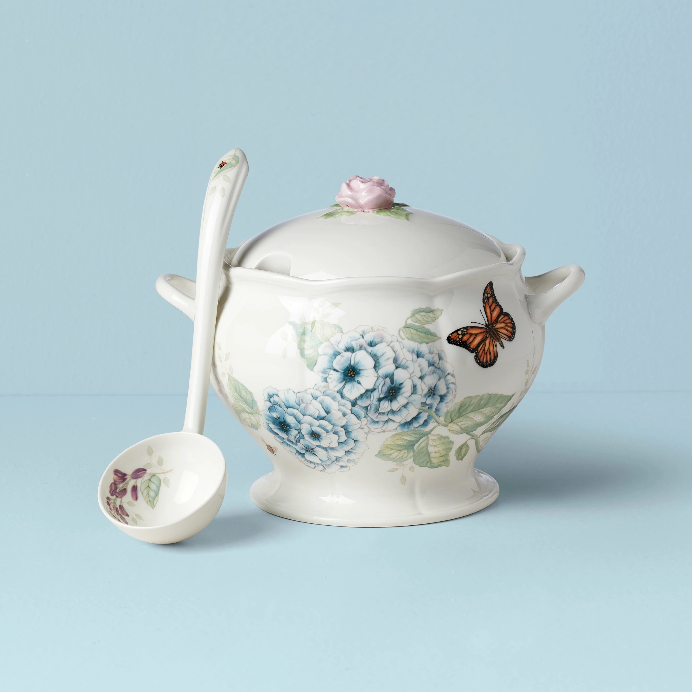 Lenox Butterfly Meadow 2-Piece Tureen & Ladle Set