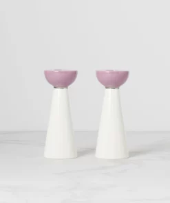 Kate Spade Oak Street 2-Piece Candlestick Set Home Décor