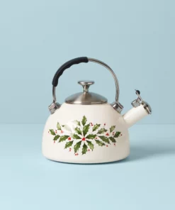 Lenox Kitchen Holiday Tea Kettle