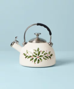 Lenox Kitchen Holiday Tea Kettle