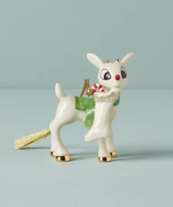 Lenox Rudolph's Surprise Stocking Ornament