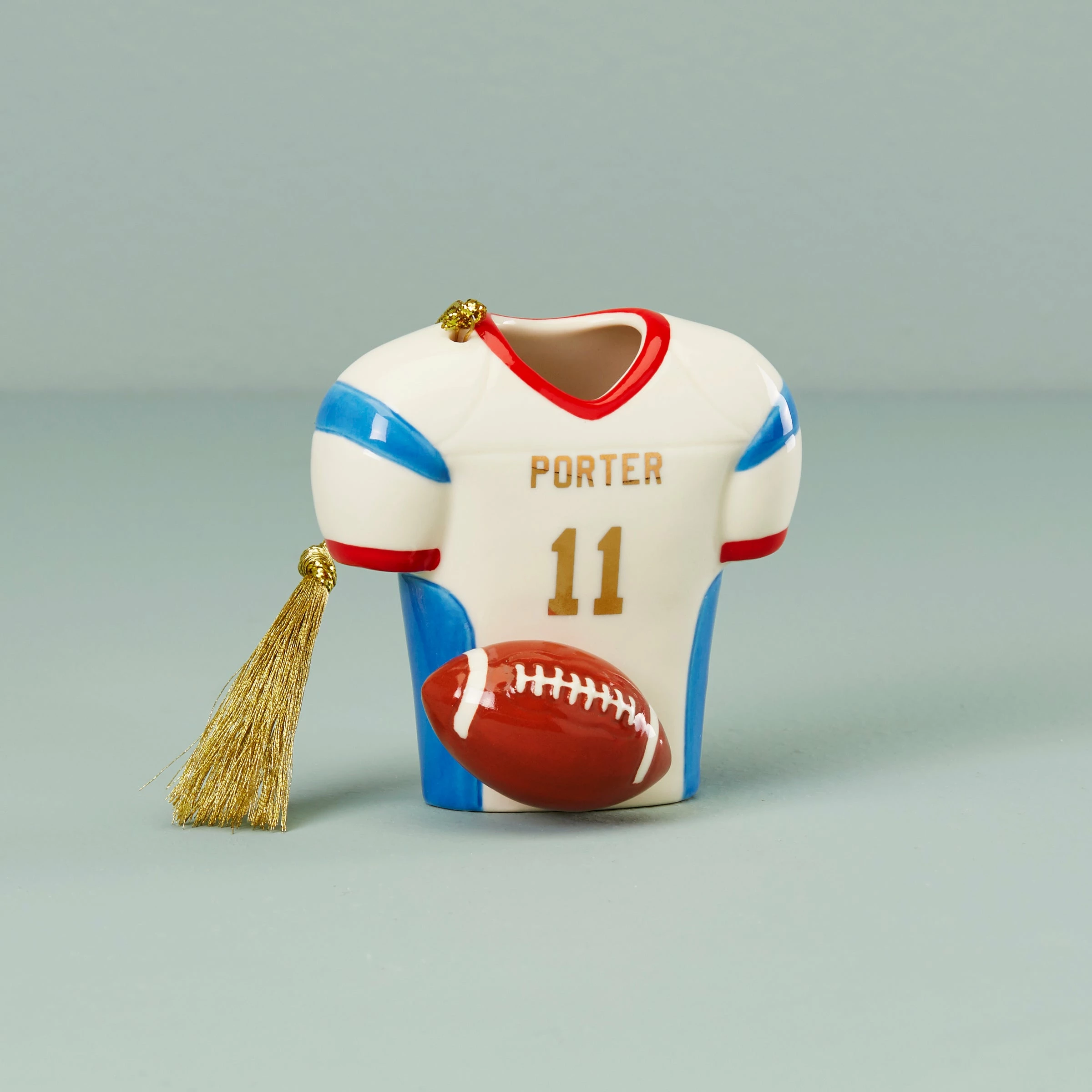Lenox Personalized Ornaments My Football Champ Jersey & Ball Ornament