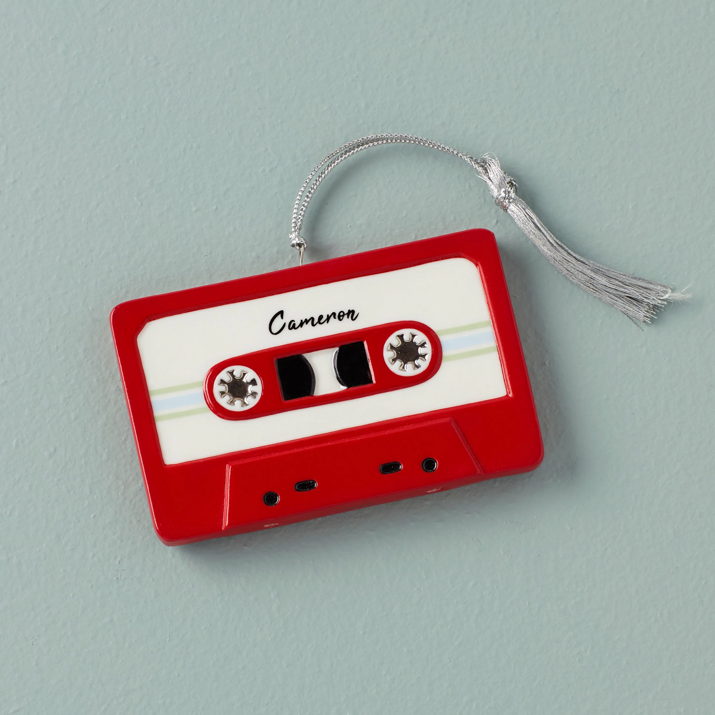 Lenox Cassette Tape Ornament