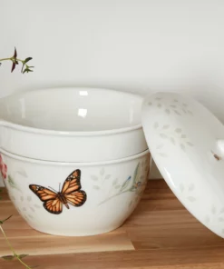 Lenox Butterfly Meadow 3-Piece Stackable Bowl Set