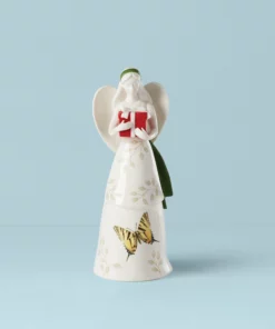 Lenox Butterfly Meadow Angel & Present Figurine