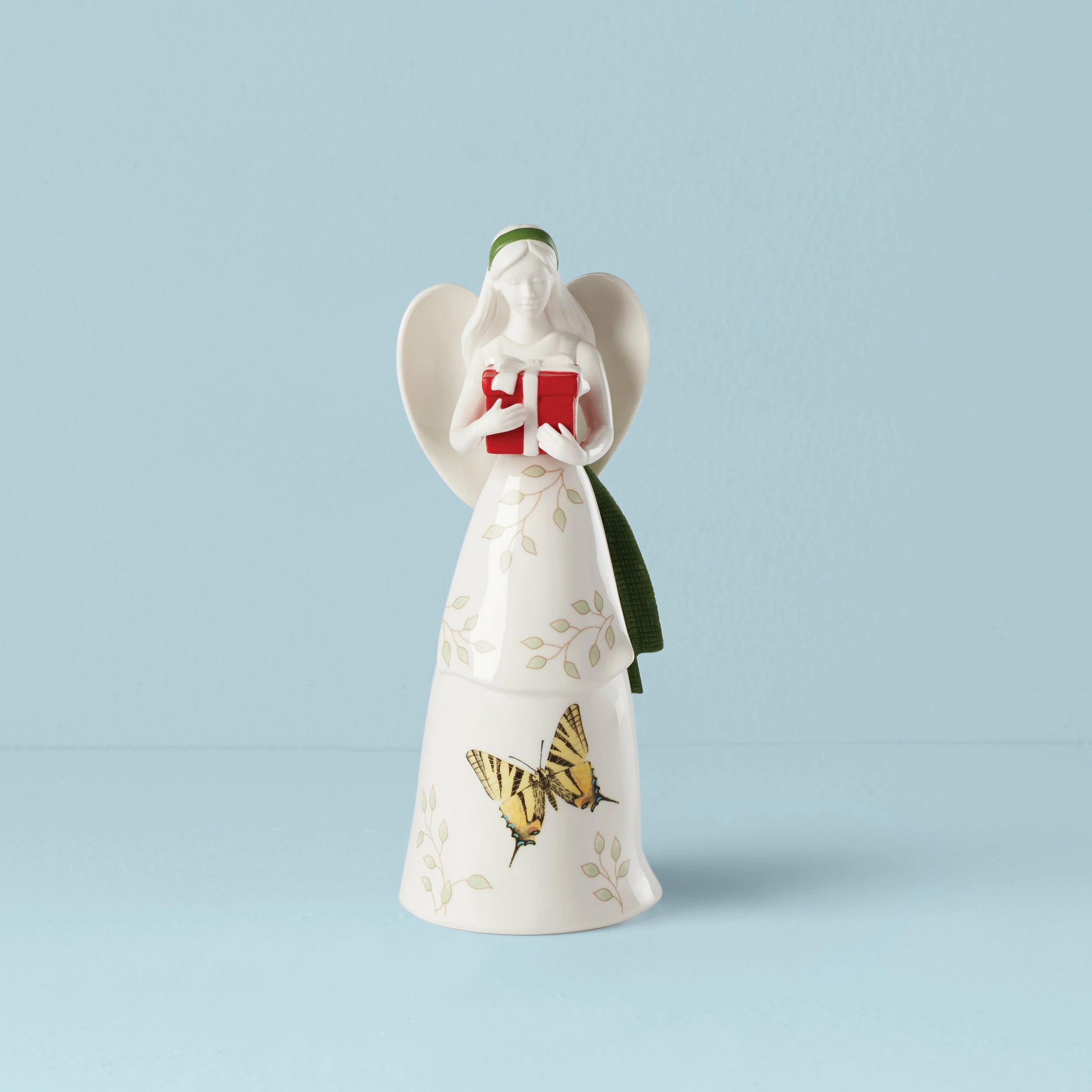 Lenox Butterfly Meadow Angel & Present Figurine