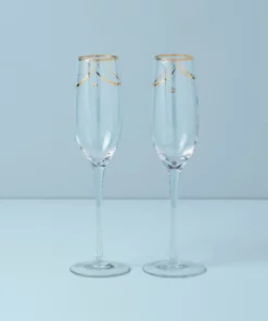 Lenox Disney Bridal 2pc Toasting Flutes Drinkware