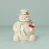 Lenox Kitchen Happy Holly Days Snowman Cookie Jar