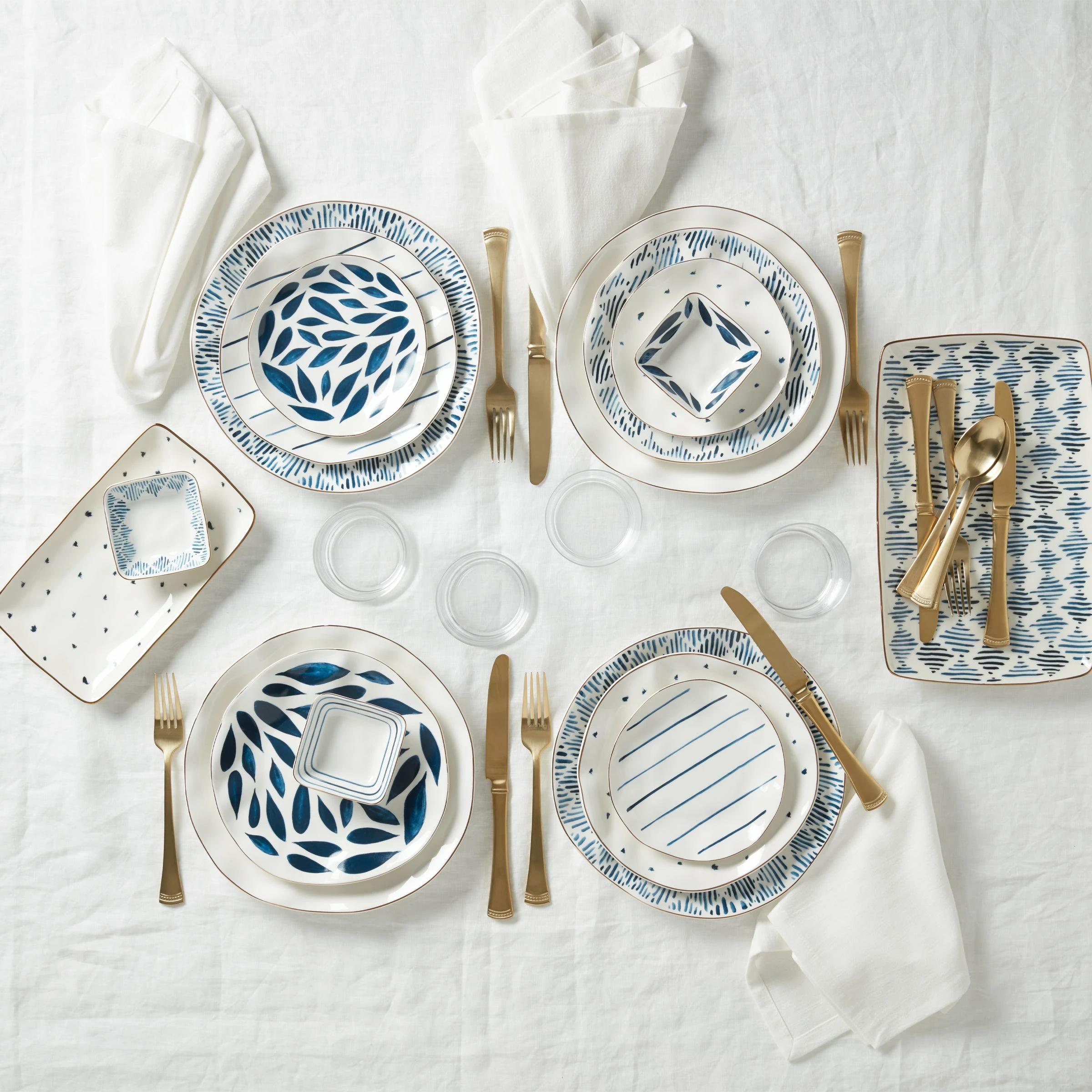 Lenox Portola Gold 20-Piece Flatware Set