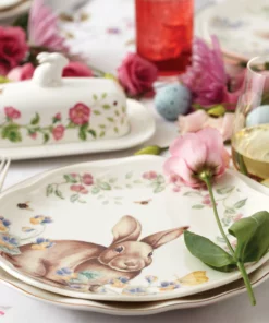 Lenox Butterfly Meadow Bunny 4-Piece Accent Plate Set